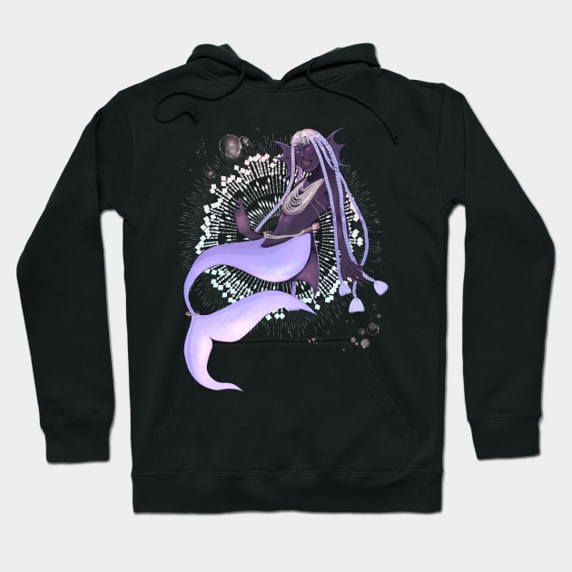 Pearl Mermaid Hoodie by Naniidraws